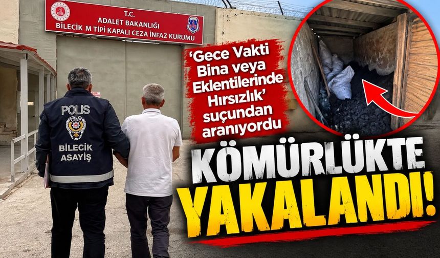 19 YIL 6 AY HAPİS CEZASI BULUNAN ŞAHIS KÖMÜRLÜKTE YAKALANDI
