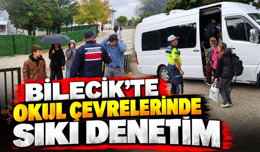 OKUL ÇEVRELERİNDE DEV DENETİM