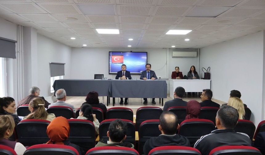 EĞİTİM KOMİSYONU TOPLANDI