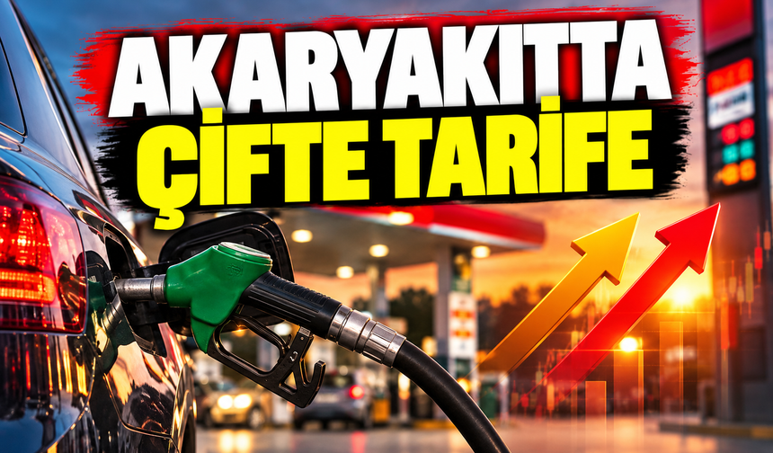 AKARYAKITTA ÇİFTE TARİFE