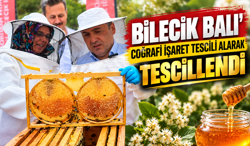 'BİLECİK BALI' COĞRAFİ İŞARET TESCİLİ ALARAK TESCİLLENDİ