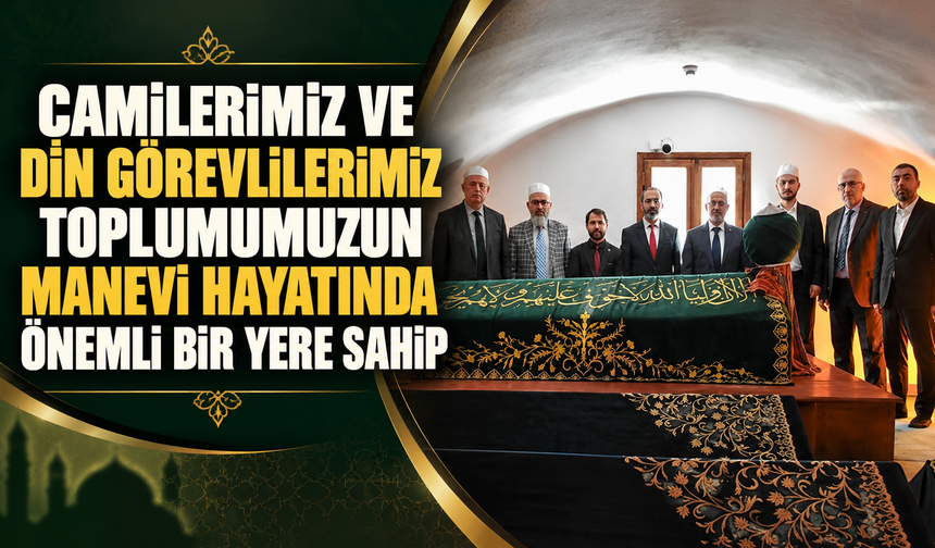 ŞEYH EDEBALİ TÜRBESİ'NDE KUR'AN-I KERİM TİLAVET EDİLDİ