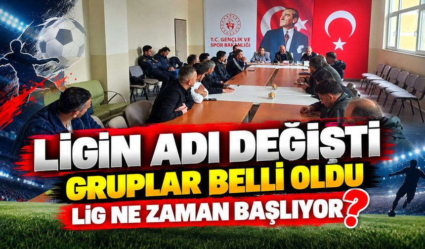 BİLECİK SÜPER AMATÖR LİG GRUPLARI BELLİ OLDU