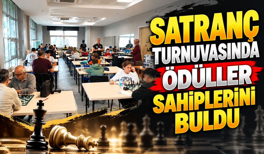 29 EKİM CUMHURİYET BAYRAMI SATRANÇ TURNUVASI TAMAMLANDI