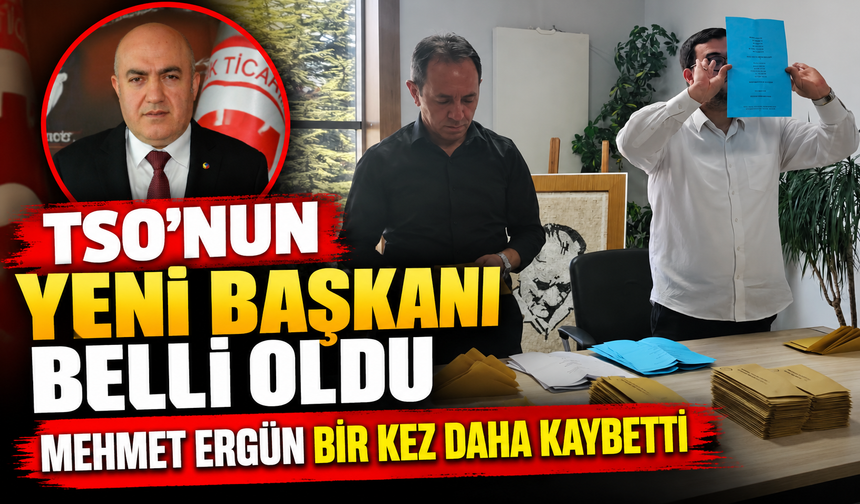 TSO'NUN YENİ BAŞKANI BELLİ OLDU