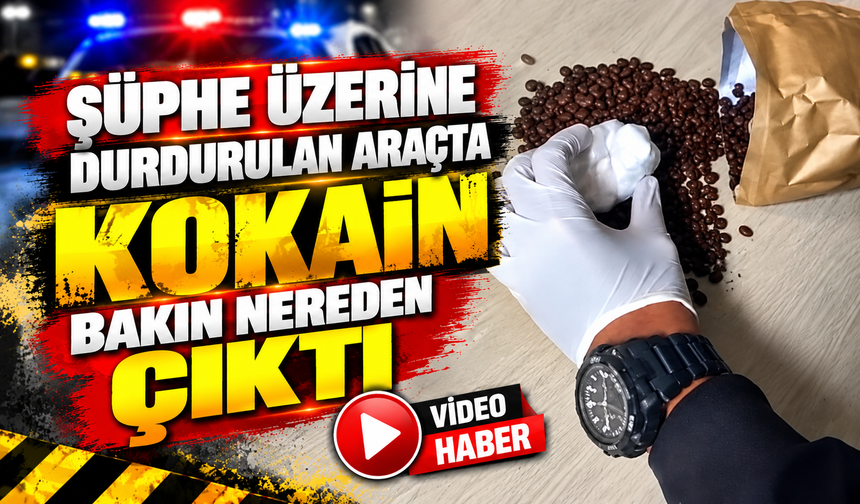 BİLECİK'TE KAHVE PAKETLERİNİN İÇİNDEN KOKAİN ÇIKTI, 3 KİŞİ GÖZALTINA ALINDI