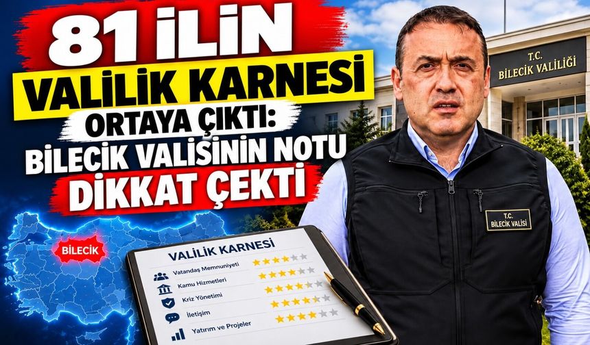 BİLECİK İLK 15'TE YER ALDI