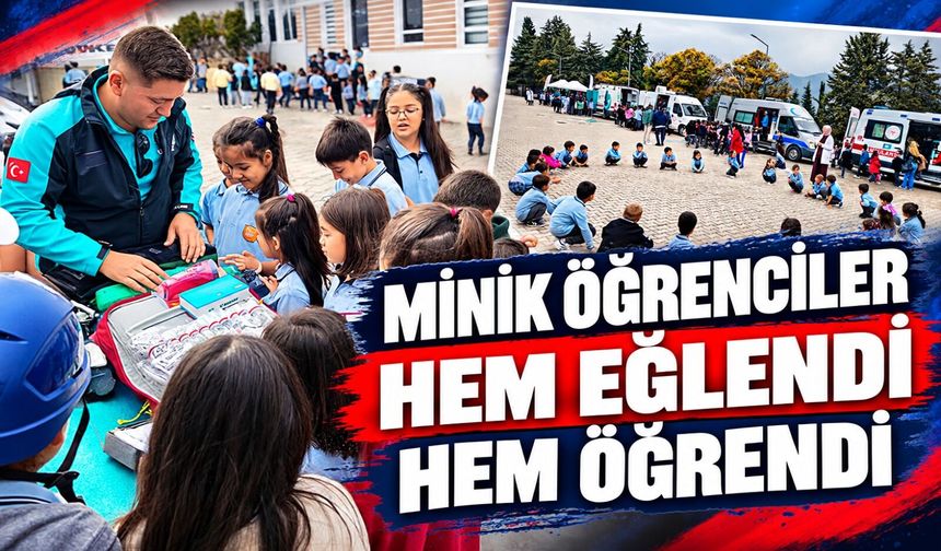 MİNİK ÖĞRENCİLERE SAĞLIK EĞİTİMİ