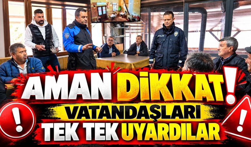 BİLECİK'TE SAHTE PARA UYARISI