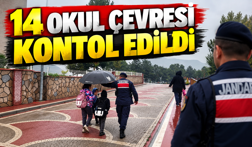 BİLECİK'TE 14 OKUL ÇEVRESİ KONTROL EDİLDİ