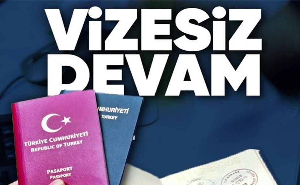 TÜRKİYE'YE VİZE ZORUNLULUĞUNDA GERİ ADIM