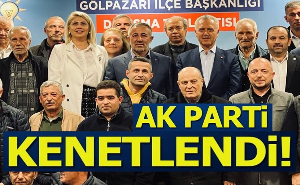 AK PARTİ'NİN GÖLPAZARI ÇIKARMASI BÜYÜK İLGİ GÖRDÜ