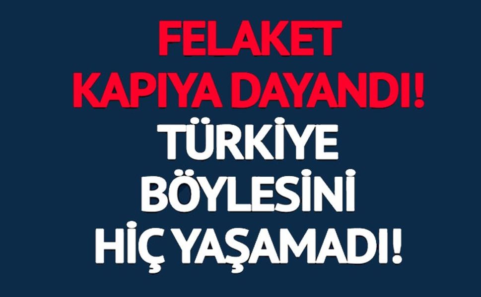 BÖYLESİ HİÇ YAŞANMAMIŞTI, SUYUN SONUNA GELDİK!