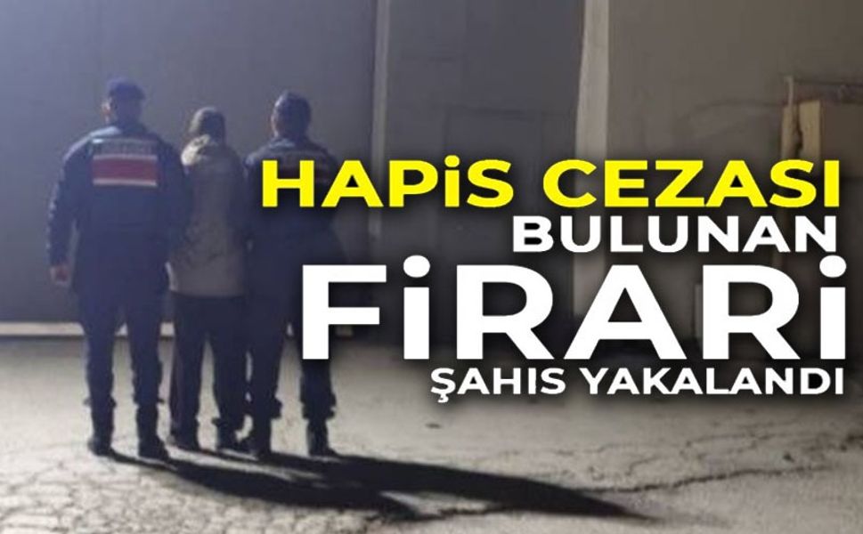 HIRSIZLIK SUÇUNDAN ARANAN ŞAHIS YAKALANDI