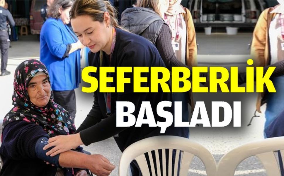 İNHİSAR'DA SAĞLIK SEFERBERLİĞİ