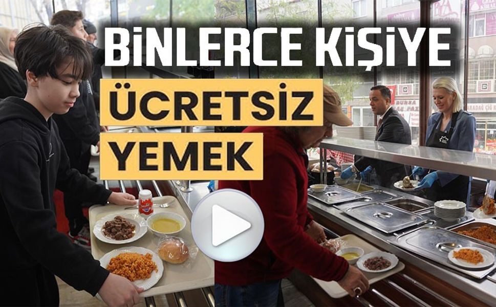 ŞEHİT İLHAN ONGAN'IN ANISINA BİNLERCE KİŞİYE ÜCRETSİZ YEMEK DAĞITILDI