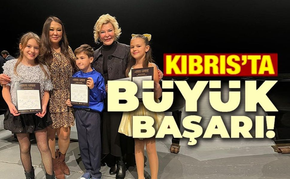 BİLECİKLİ ÖĞRENCİLER KIBRIS’TAKİ PİYANO FESTİVALİNDEN ÖDÜLLE DÖNDÜ