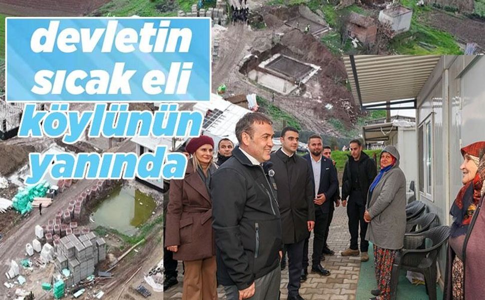 VALİ SÖZER, YANGIN MAĞDURLARI İÇİN YAPILAN KALICI KONUTLARI İNCELEDİ
