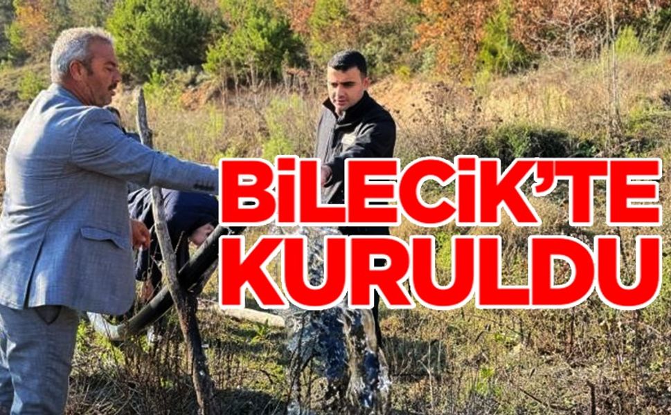 GÜNEŞ ENERJİSİYLE SULAMA SİSTEMİ KURULDU