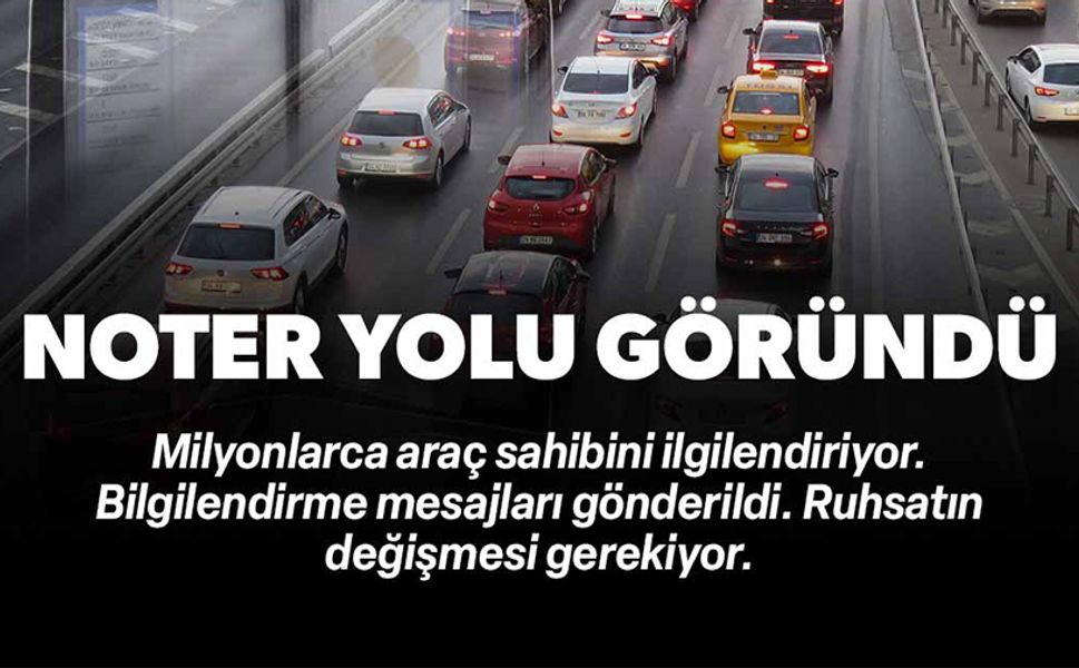 NOTER YOLU GÖRÜNDÜ