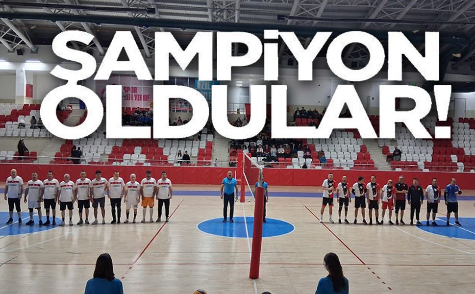 KURUMLAR ARASI VOLEYBOL TURNUVASI FİNALİ YAPILDI