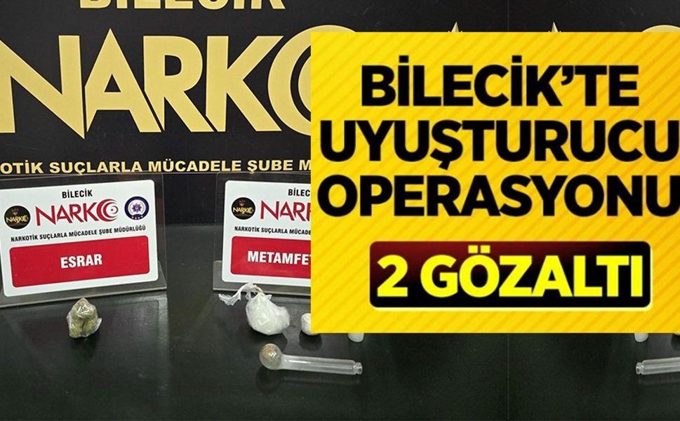 NARKOTİK OPERASYONU: 2 GÖZALTI