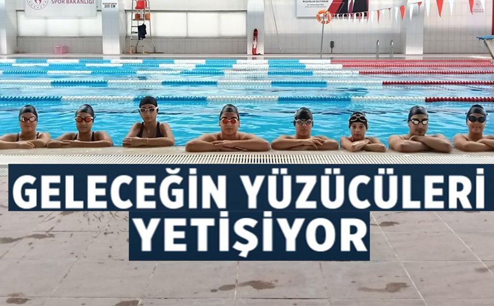 GENÇLİK VE SPOR OKULLARINDA YÜZME ANTRENMANLARI SÜRÜYOR