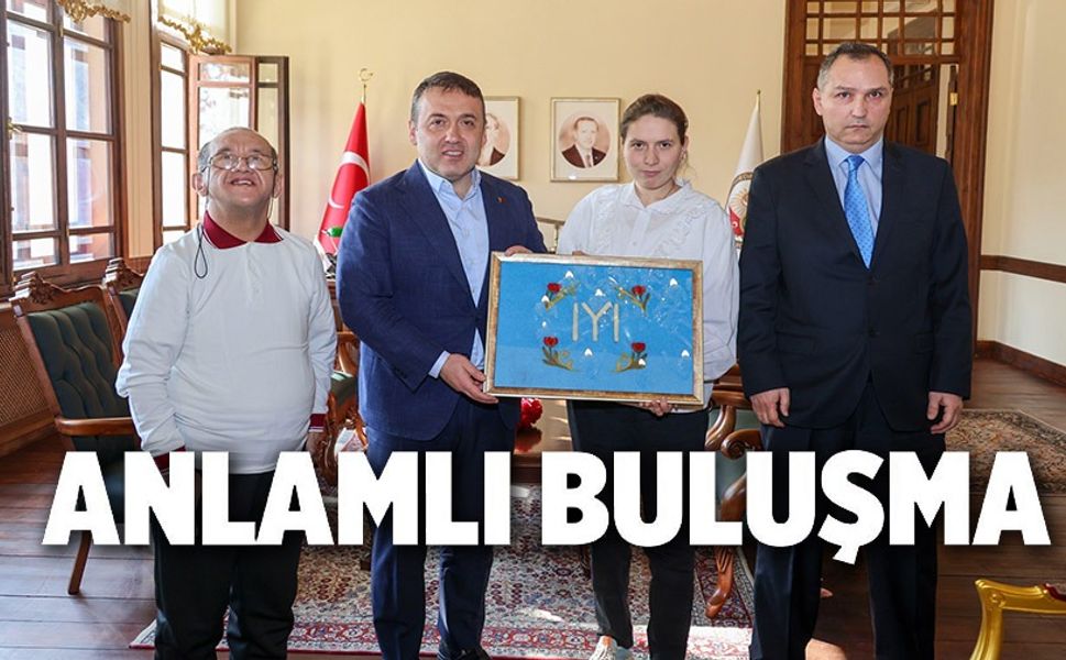 ÖZEL İHTİYAÇLI BİREYLER VALİ SÖZER'LE BİR ARAYA GELDİ