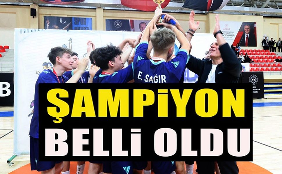 GENÇ ERKEKLER FUTSAL MÜSABAKALARI SONA ERDİ