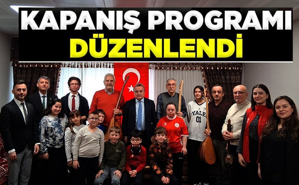 GSB KIŞ KULÜBÜ KAPANIŞ PROGRAMI DÜZENLENDİ