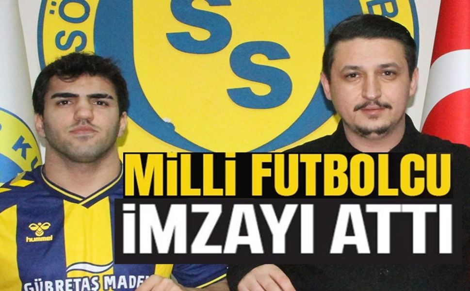 GENÇ MİLLİ TAKIMIN FORMASINI DEFALARCA TERLETMİŞ KANAT OYUNCUSU SÖĞÜTSPOR'A TRANSFER OLDU