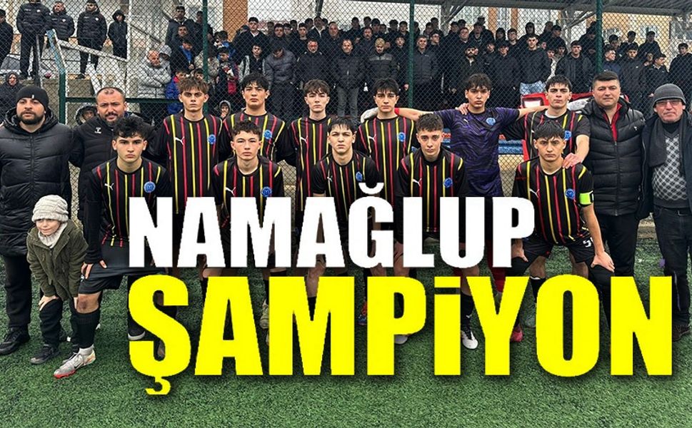 BİLECİK U16 GENÇLER LİGİ'NİN NAMAĞLUP ŞAMPİYONU OLDU