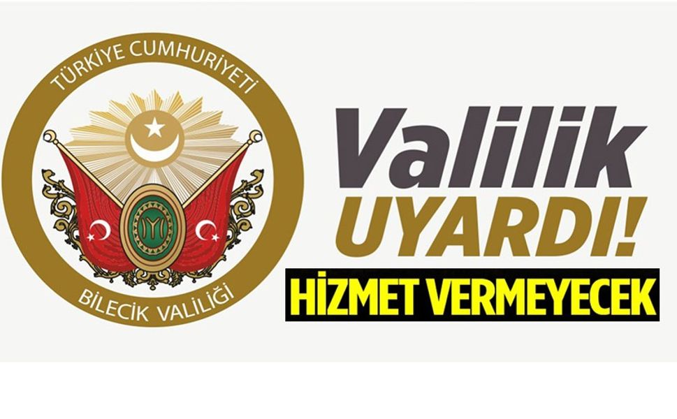 BİLECİK'TE NÜFUS MÜDÜRLÜKLERİ 13 ŞUBAT'TA HİZMET VERMEYECEK