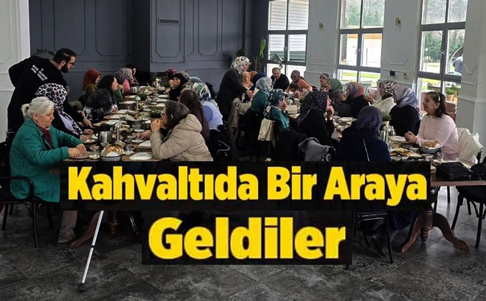 DİKİŞ NAKIŞ KURSU KURSİYERLERİ KAHVALTIDA BULUŞTU