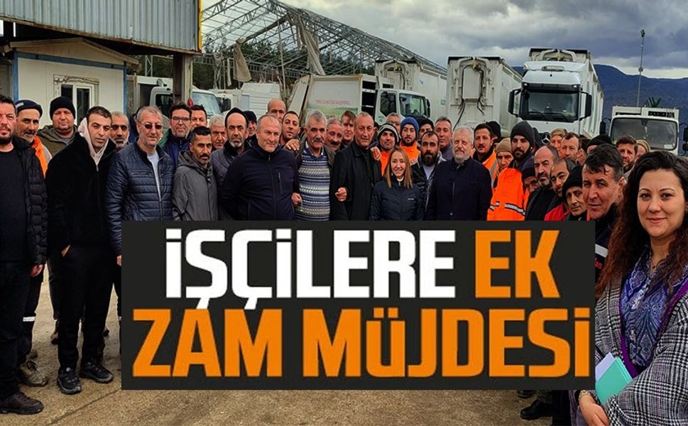 BAŞKAN TEKİN'DEN BİOSUN İŞÇİLERİNE EKSTRA ZAM