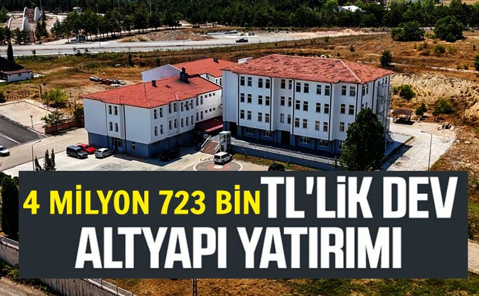 BŞEÜ'DEN 4 MİLYON 723 BİN TL'LİK ÇEVRECİ ALTYAPI YATIRIMI