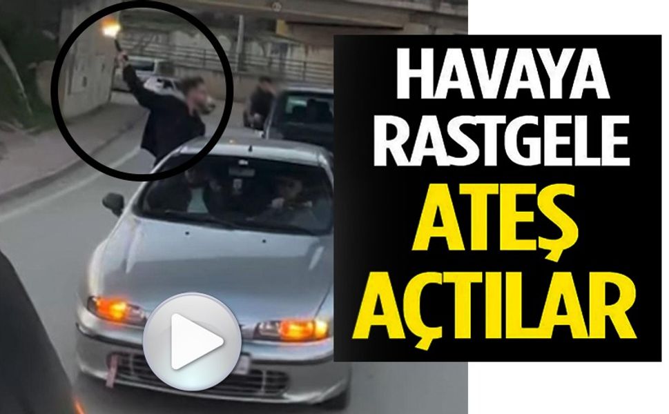 BİR KONVOYDA HAVAYA ATEŞ EDEN ŞAHIS PES DEDİRTTİ