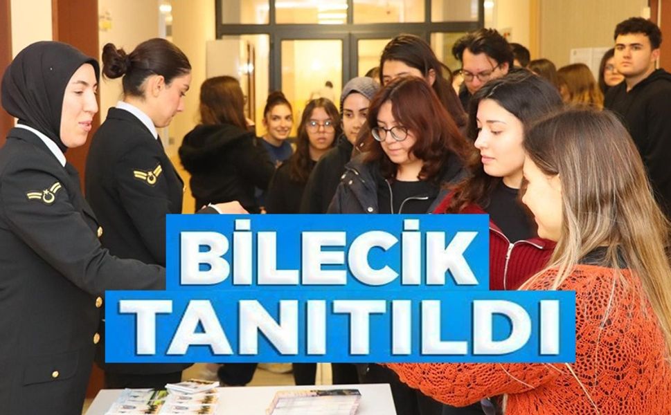 JSGA'DAN ‘81 İL'E GELECEĞİN İZİNDE' FAALİYETİ KAPSAMINDA BİLECİK'TE TANITIM