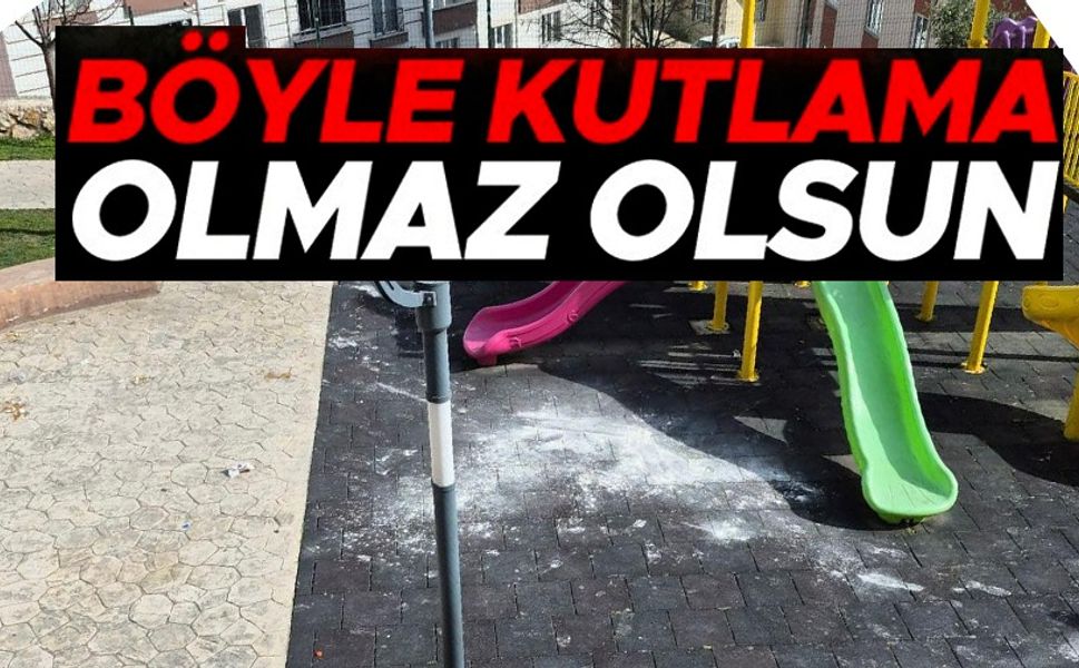 BÖYLE KUTLAMA OLMAZ OLSUN