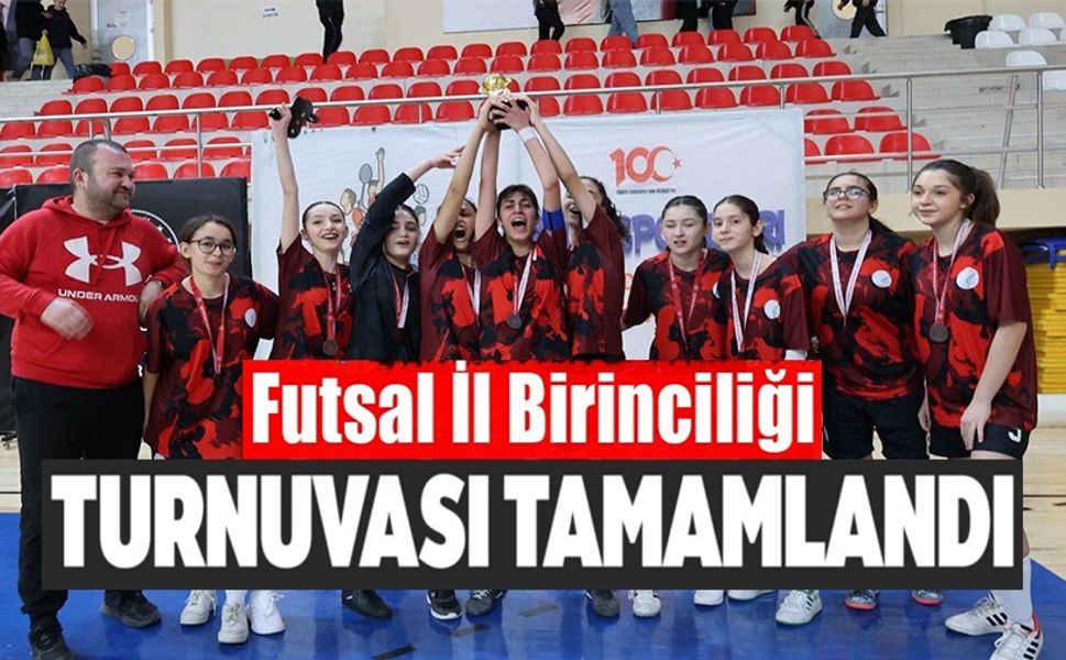 GENÇ KIZ FUTSAL MÜSABAKALARI BİLECİK'TE SONA ERDİ