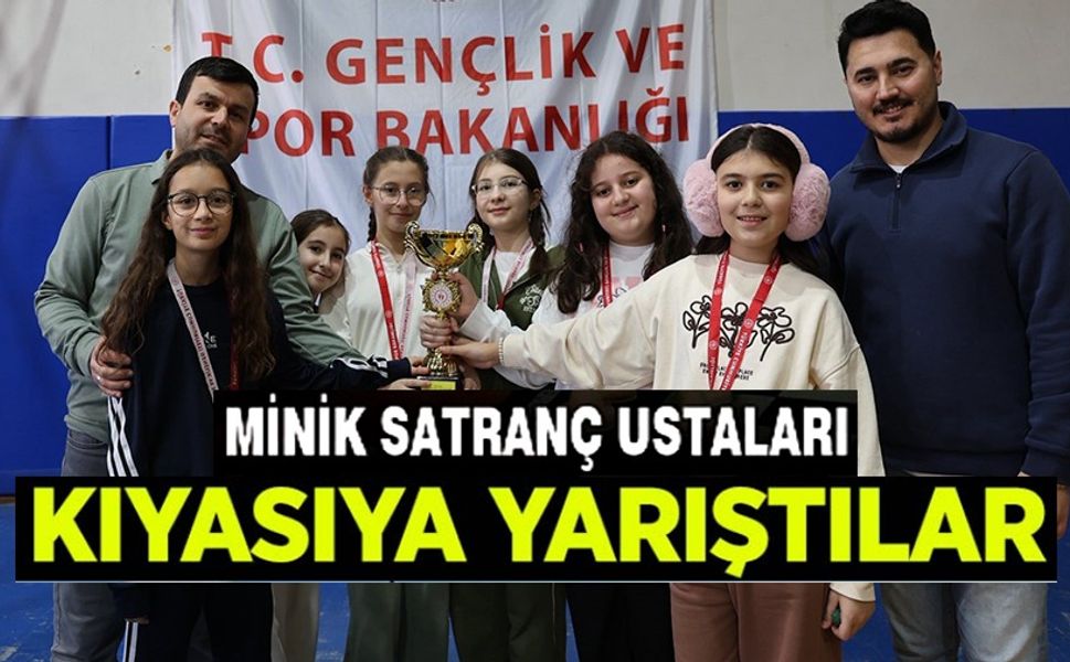 MİNİK SATRANÇÇILAR BİLECİK'TE DERECE İÇİN HAMLE YAPTI