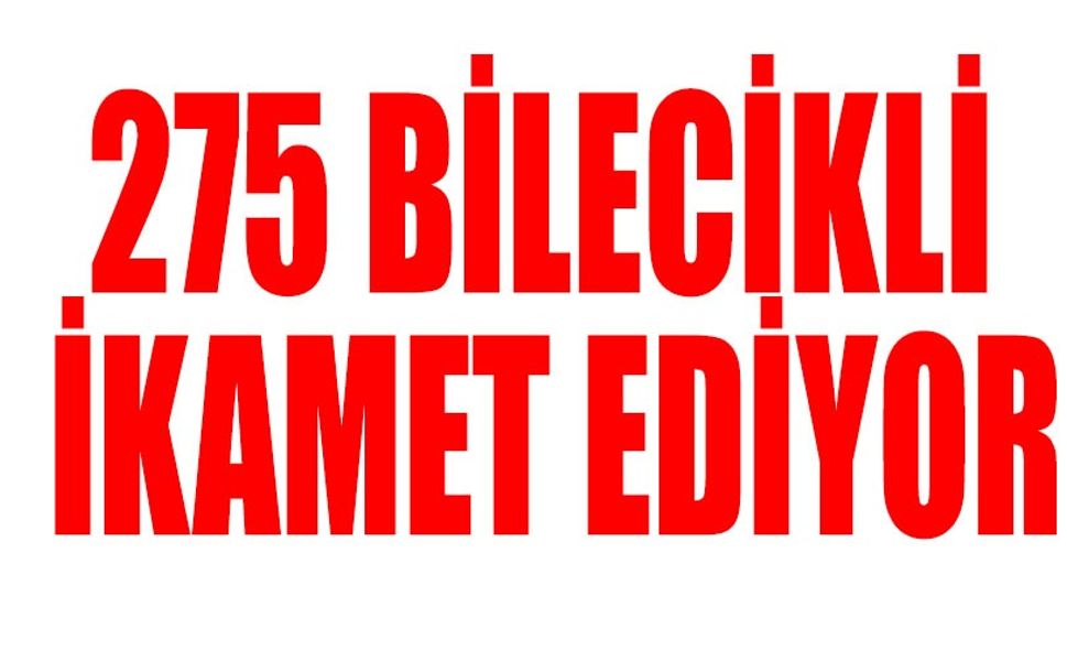 SAMSUN'DA 275 BİLECİKLİ İKAMET EDİYOR