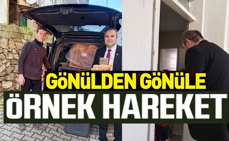 VATANDAŞLARIN KAPISINA SICAK YEMEK ULAŞTIRILDI