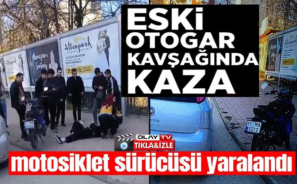 TRAFİK KAZASINDA 1 KİŞİ YARALANDI