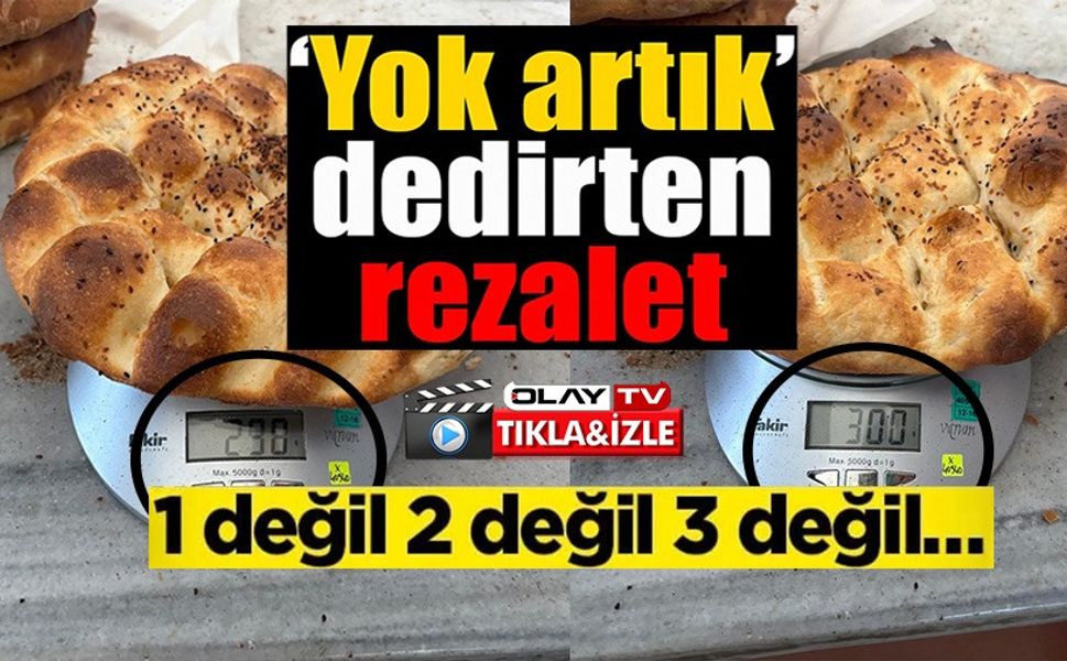 GRAMAJI DÜŞÜK PİDE SATANLARA ZABITA ENGELİ