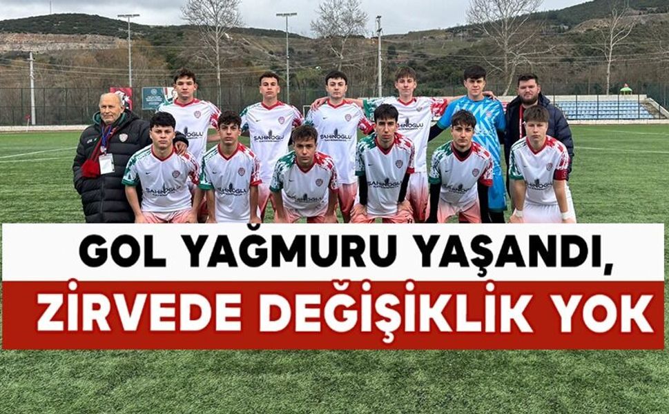 U18 GENÇLER LİGİ'NDE 4'ÜNCÜ HAFTA GERİDE KALDI