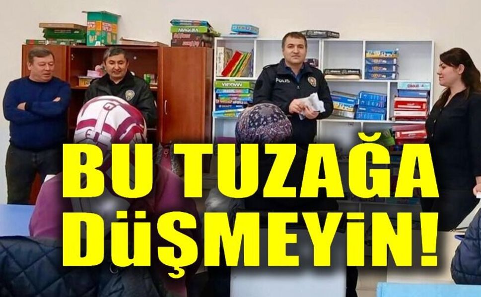 İLETİŞİM YOLUYLA DOLANDIRICILIĞA KARŞI UYARI