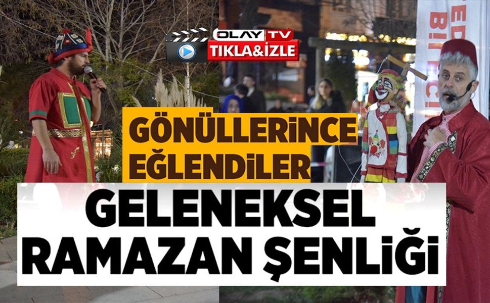 ÇOCUKLAR GELENEKSEL 'RAMAZAN ŞENLİKLERİ'NDE GÖNÜLLERİNCE EĞLENDİ