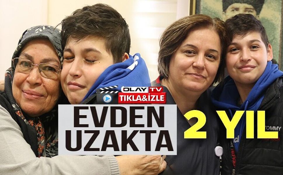 EVDEN UZAK 2 YILLIK LÖSEMİ TEDAVİSİNDE TORUNUNUN YANINDAN AYRILMAYAN ANNEANNE MUTLU SONA ULAŞTI