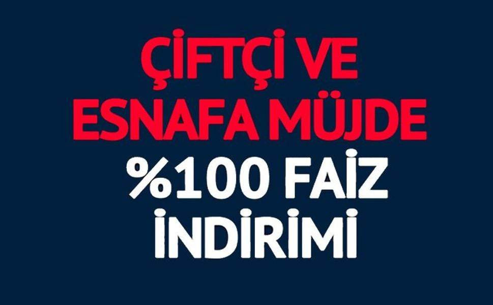 ÇİFTÇİ VE ESNAFA BÜYÜK KOLAYLIK